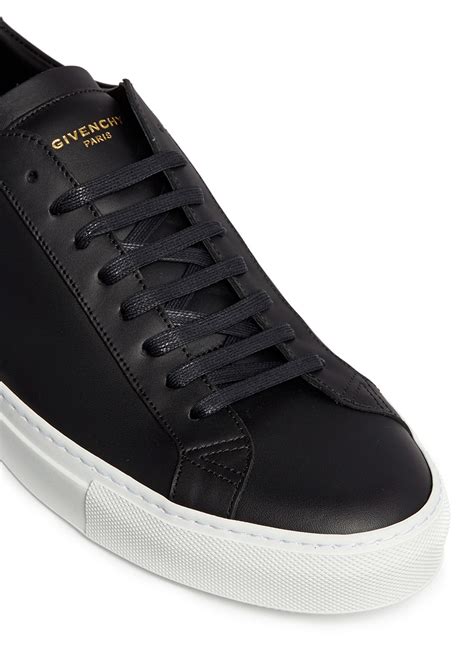 givenchy mens low top sneakers black